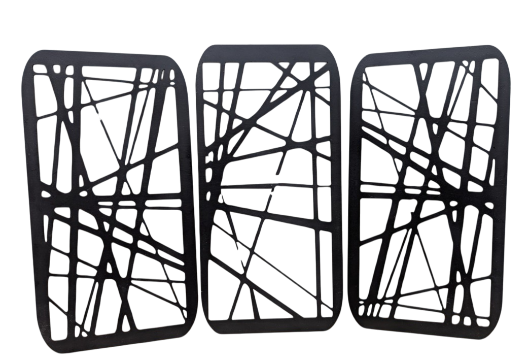 3 Piece Abstract artwork